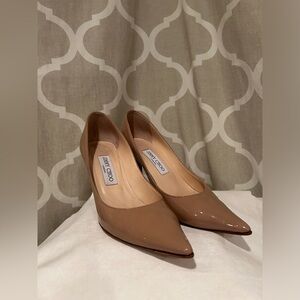 Tan Heels- Brand, Jimmy Choo